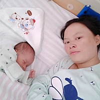 愿：你每一天快快乐乐，每一分钟平平安安我的宝贝