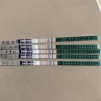 1.31晚上排卵，2.9测出灰印，但是现在三天都不加深，担心生化担心宫外孕，天呐 心太累了