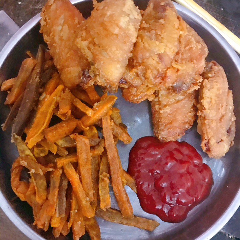 炸鸡翅  追剧零食必备