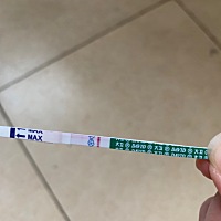 早上又跑去测了一下，咋变成这样了，有点害怕