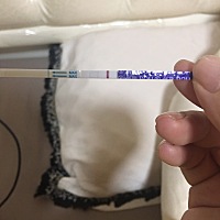 排卵期大概在2月6号左右，用排卵试纸试过