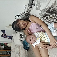 偶的两个大宝贝儿😊爱你们！
