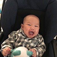 宝宝100天啦！要快乐成长哦🥳