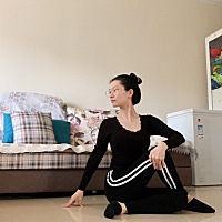 每天拉伸10分钟，第7个月再瘦一斤，89斤啦～