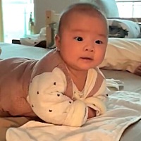 汤圆宝贝快三个月啦