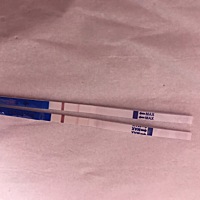 早晨测得帮忙看看 就我一个人看着是两杠吗