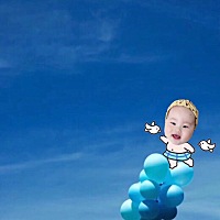 最大的愿望就是我们家小可爱能健健康康快快乐乐的成长，陪他度过开心每一天。