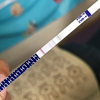 早上11点测的，刚开始不明显，隔了一个小时这是不是有点印了啊