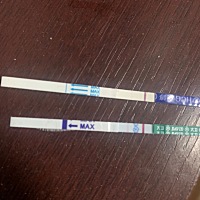 第一个是昨天测的，第二个是今天测的