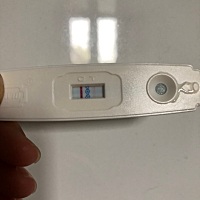 朋友们，请问一下这个是中了吗，有没有可能中了过几天又没有了啊，需要去医院检查吗？