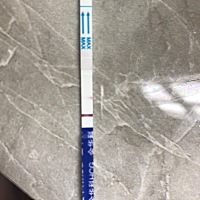 排卵期2号，今早上测的，不是很清晰，亲们帮我看看哦，末期月经3月17号