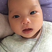 宝宝两个多月了头还是好长，怎么弄