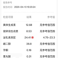 请问谁会看性激素六项图片吗