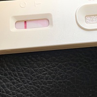亲们帮我看看是不是有了 还是自己看错了。感觉有一点红￼