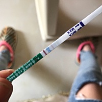 4.6日排卵7号同房，刚刚测的……