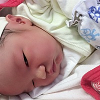 七斤六两的小子。