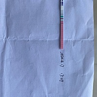 这是不是要排卵的意思啊，在某造应用上测出来白板，是我看错了吗？我明明看到了隐约的红杠呀
