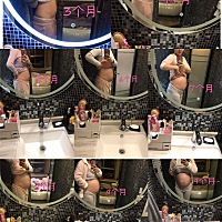 拍的比较随意，生下小宝宝6.58斤