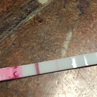 宝妈们帮我看一下，这是两条杠吗？晚上测的准吗？