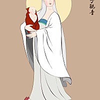 诚心求送子娘娘赐我一个孩子吧！
