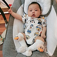 不知道是不是睡前各种换装拍照折腾的，12点喂完150ml后，闹腾到2点终于哄睡了，我也倒头就睡，一睁眼睛...
