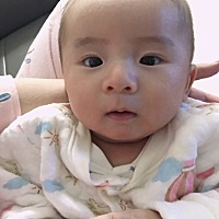 我的天使小宝贝，一天天长大了，妈妈爱你😘