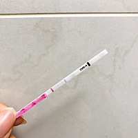 昨天测出了点印子，到后面看的清晰一点，但是没拍照！可是，今天测居然是大白板！！！！这是个什么乌龙...