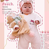 给妹妹nico买的是安抚手偶🐻比尔 这个安抚手偶不但造型非常可爱，摸起来也很软糯，茸茸的完全不会掉毛...