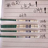 26号～2号，每天的变化 胸胀，小腹偶尔微痛   期待好消息