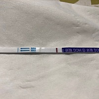 前天昨天今天连续测了三天都是这样很浅的印、都没见加深、给我老公看就一直说看不到或者说是尿渍。好紧...