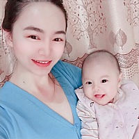 带娃真的累 看到宝宝的笑容 又很幸福。