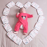 一个闲的无聊的妈妈和一个很乖很可爱的宝宝！