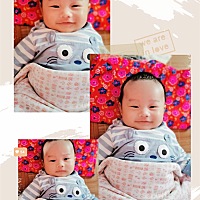 每天早上起来看见我就好好笑，老母亲的心呀都被你笑化了😚