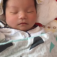 宝宝今天洗了一个全身澡 晒了一会儿☀️