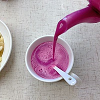 用粉色精力汤 跟节日更配哦[玫瑰]