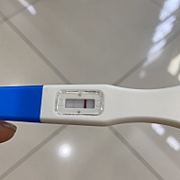 是怀孕了吗？我下午五六点测的。