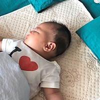 宝宝2个月零10天，简直是睡神附体，下午能睡一个下午。我的天使宝宝❤️
