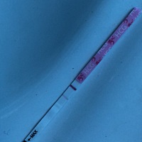 末次月经4.28 今天5.27早上刷牙有点恶心就试了一下 一道很浅的不知道是不是有了 孩怕  并不想要。。。