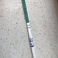 21号排卵 今天测的有意念灰 你们可以看到么