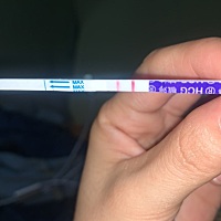 请问这种是不是怀孕了。