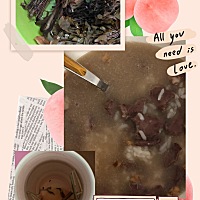 小宝10天啦！ 婆婆每天变样的整吃的喝的还有农村煮的水洗澡，我脾气不好，谢谢你们的陪伴