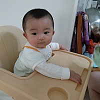 儿子第一个儿童节，健康快乐