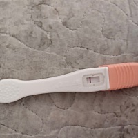 末次月经5号来的，9号结束，这次月经没有来，今天测了这是什么情况