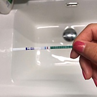 排卵后第八天测