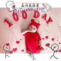 前三张是我自己买的衣服给宝宝拍的，后三张是照相馆拍的。我老公说还没有我自己拍的好看，你们觉得呢？