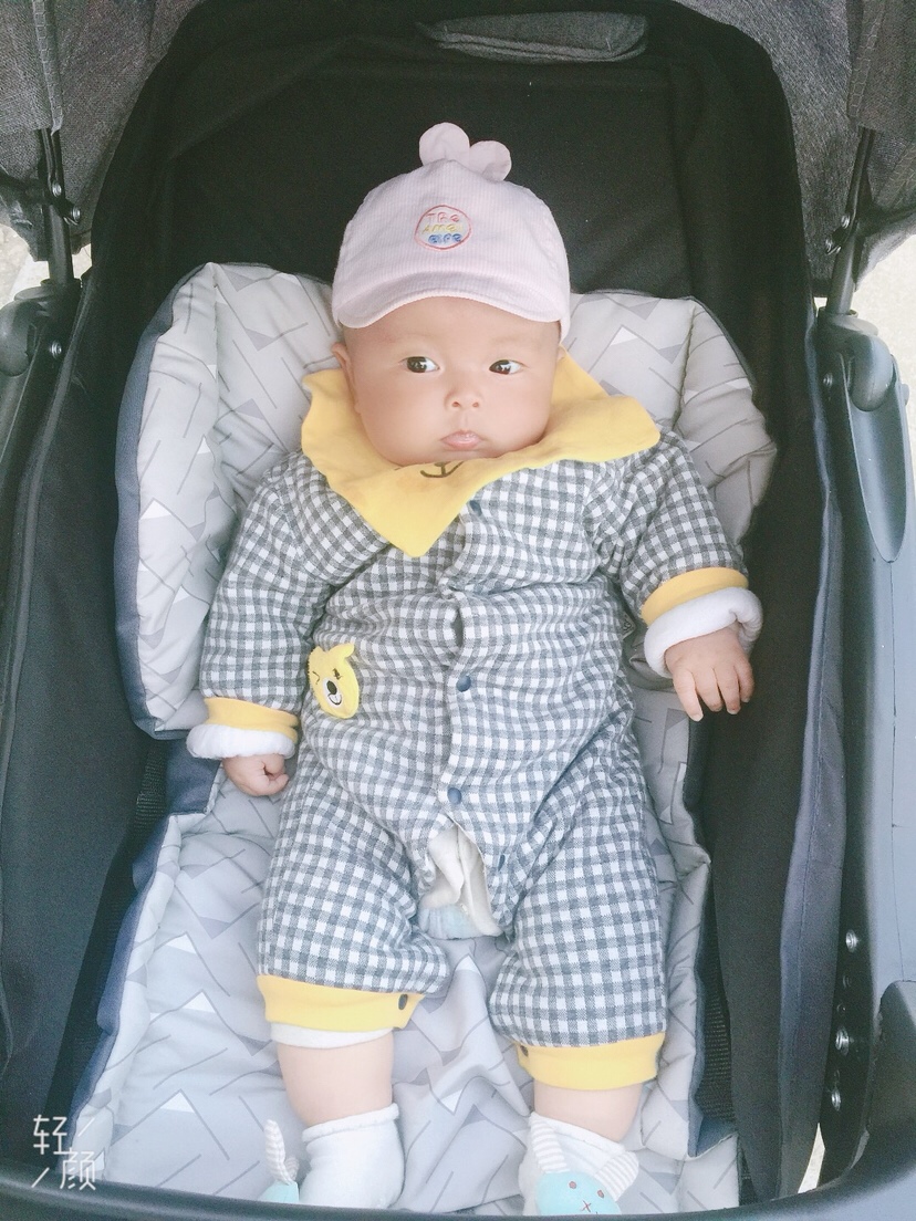 出生三个月的你