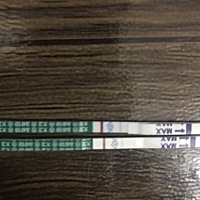 这几天测的都是很淡的，今天来姨妈的日子还没有来，好怕过几天就来大姨妈了。有没有测出弱阳的来姨妈的？