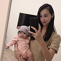 今天第一次翻身哦，纪念一下☺️