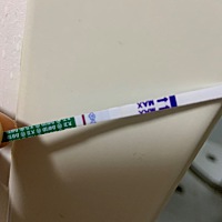 连续测了两次，有灰灰的印子，拍出来不清楚