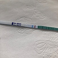 要了半年了，失望了太多次了，看到这浅浅的印子真的好激动，希望不是炸胡